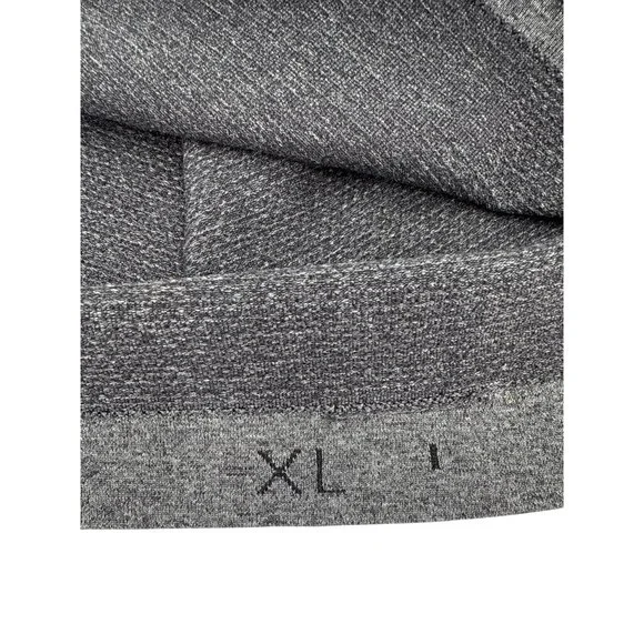 Lululemon Mens Heathered Gray Short Sleeve T-Shirt Size L - Picture 9 of 10